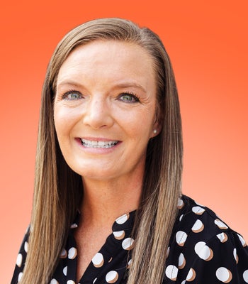 Portrait of Peggy Armentrout, Administrative Assistant.